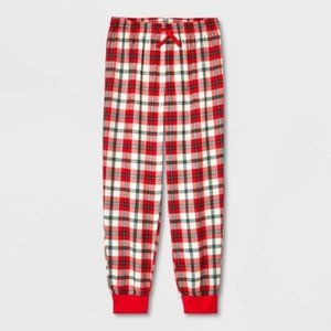 Cat & Jack Girls' Plaid Pajama Pants sz L (10/12)